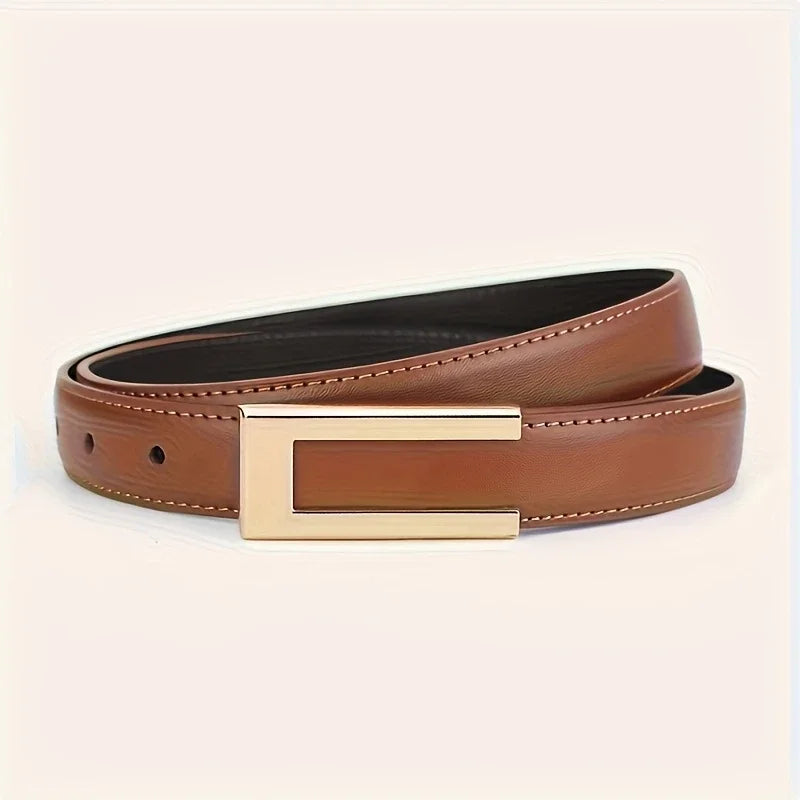 Women belt slim waist fashionable casual luxurious and adjustable belts suitable for dresses, jeans and belts for women