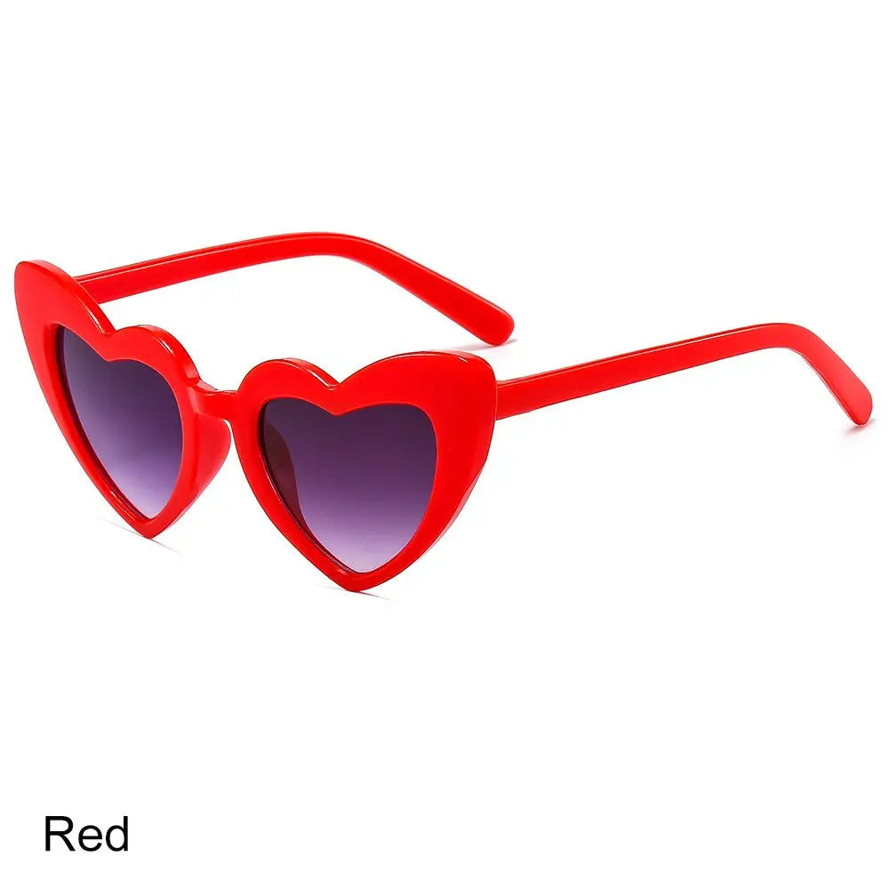 Kids Sunglasses Boy Girls Heart Shaped Sun Glasses Trendy All-Match Baby Sunglasses Children Fashion Shade Eyewear Oculos De Sol
