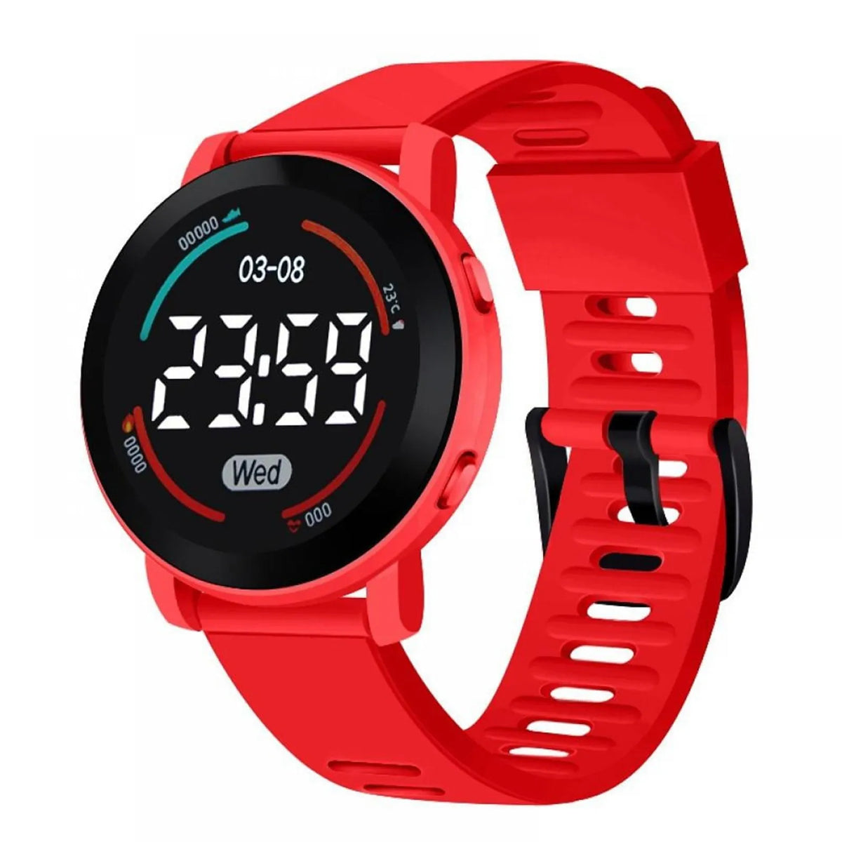 Children'S Watch Suitable For Students' Outdoor Electronic Watches Screen Watch Display Time Month