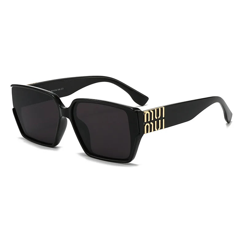 New Luxury MM Glamour Sunglasses For Men And Women Stylish Classic Brand Glasses Unisex Designer Square Shades UV400
