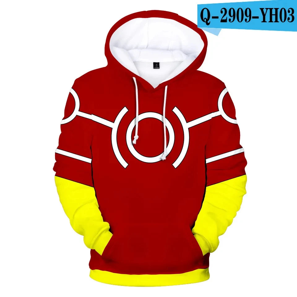 My Hero Academia Midoriya Izuku All Might Cosplay Costume School Uniform Boku No Hero Academia 3D Print Mens Hoodies Sweatshirts