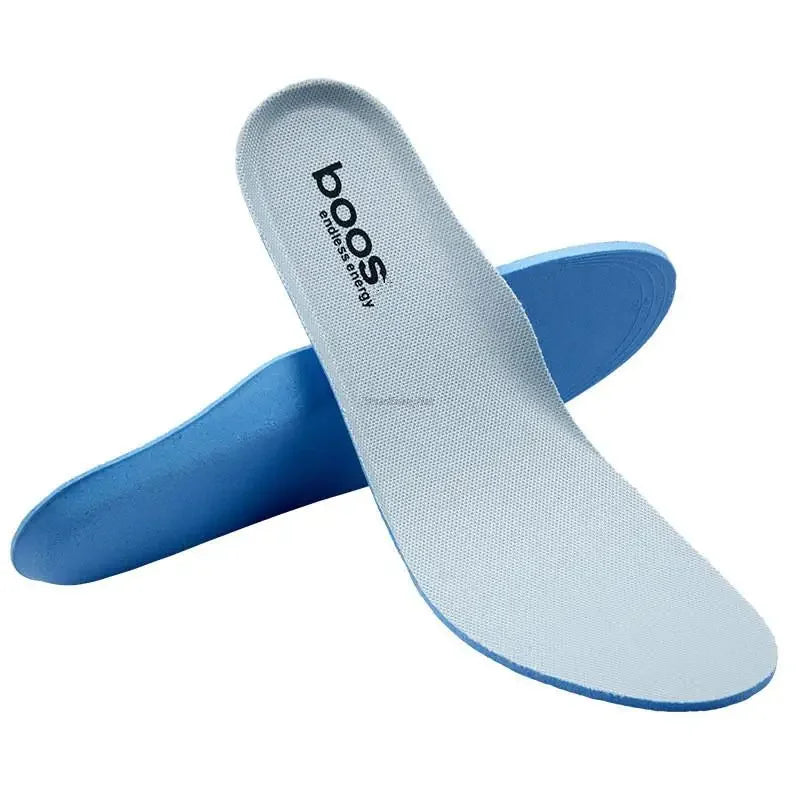 Sports Shock-Absorbing Insoles Soft Breathable Deodorant Cushion Shoe Inserts Running Anti-slip Template for Men Women Insole