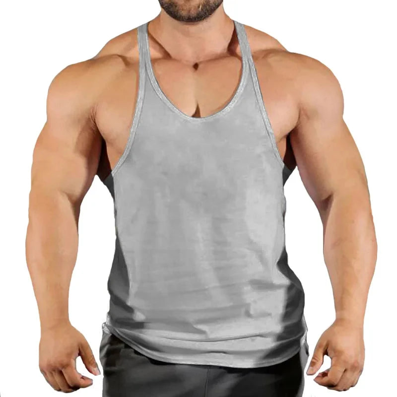 Men's Vest Sportswear Singlet Brand Vests Bodybuilding and Fitness Stringer Singlets Undershirt Man Clothing Muscular Shirt Gyms