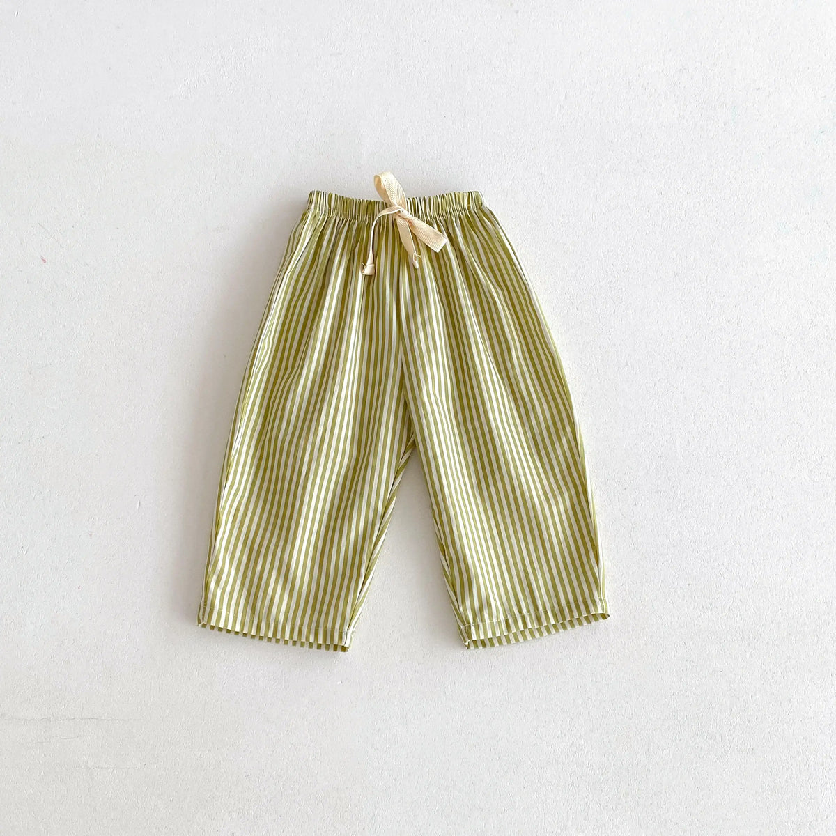 1-6 Age Children's Clothes Summer Striped Casual Trousers Korean Style Fashion Kids Harem Pants Toddler Costume Girl Boy Pant