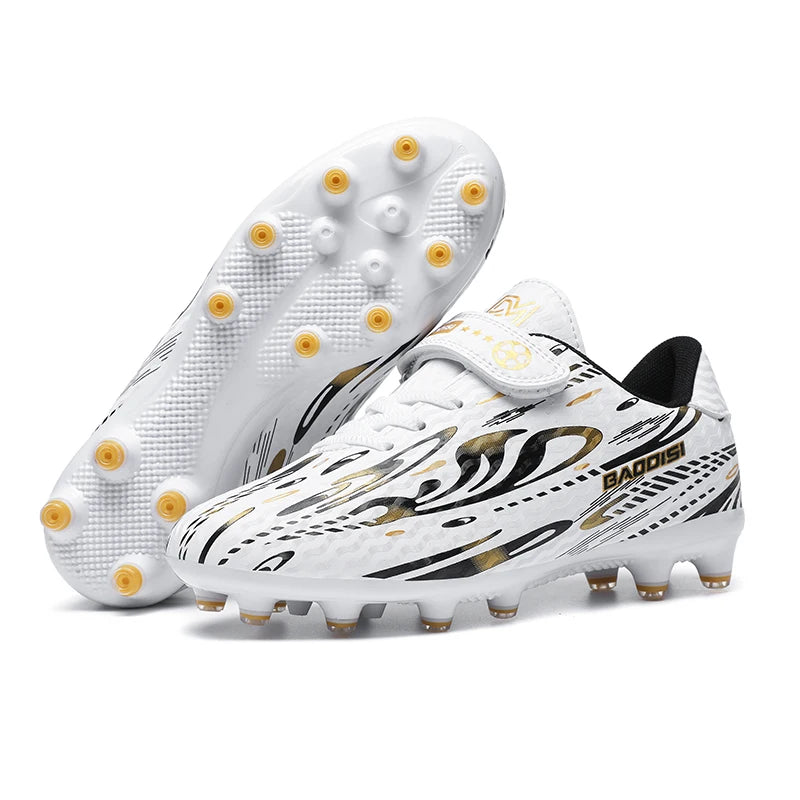 Kids Soccer Cleats Boys Girls Training Football Cleats Youth Soccer Shoes for Little/Big Professional Athletic Outdoor Football