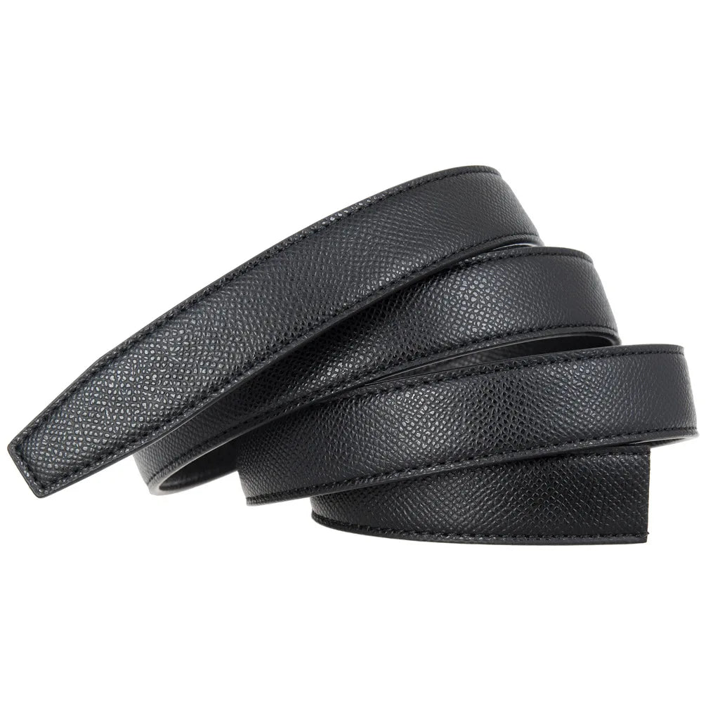 Women's Belts Ladies Luxury Brand Fashion Design Simple Versatile Jeans Accessories Women Automatic Buckle Thin Waistband 2.4cm