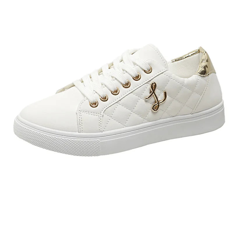Women's casual sneakers Breathable sneakers Lightweight outdoor leather running shoes Sports jogging couples tennis walking shoe