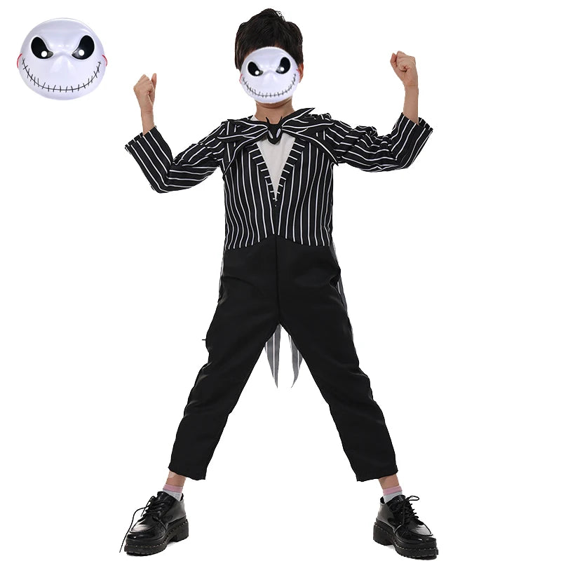 Kids Girls Tutu Dresss Halloween Cosplay Costume Carnival Party Boy Costume Witch Fancy Clothes Halloween Gifts for Children