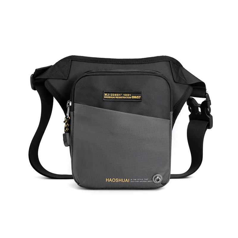 Motorcycle Leg Bag Fanny Pack Men Outdoor Sports shoulder Crossbody Bags Motorcycle Rider Hip Bag Male Multifunction Waist Packs