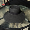 Floppy Black Straw Hats for Women Bucket Hat Summer Beach Hat Wide Brim Sun Hat Derby Travel Fedora Hat