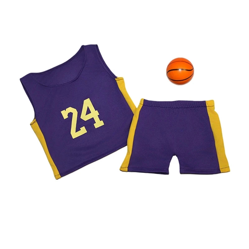 Baby Photography Costume Basketball Clothing Outfit Newborn Photography Props for 0-2 Month Boy Girl Photo Clothes 15UB