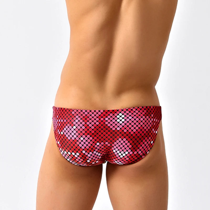 Men's Swimwear Men Swim Briefs Sexy Low Waist Swimsuit Man Swimming Trunk GreatAsia Brand Bathing Suit Beach Wear Shorts Panties
