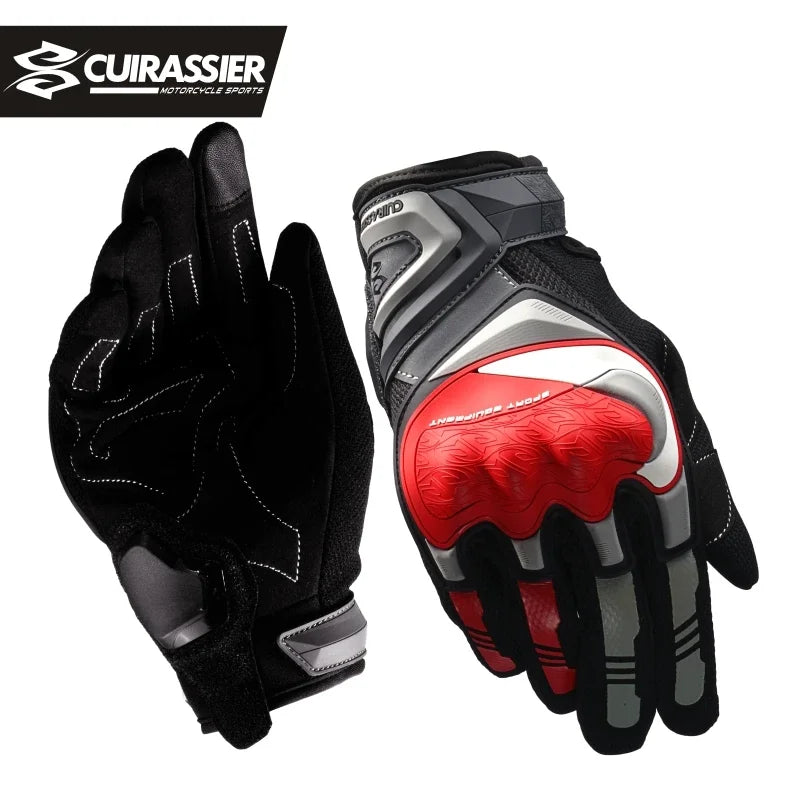 Men Motorcycle Full Finger Gloves MTB/ATV Motocross Racing Biker Gloves Motorcyclist Driving Glove Riding Motorcycle Accessories