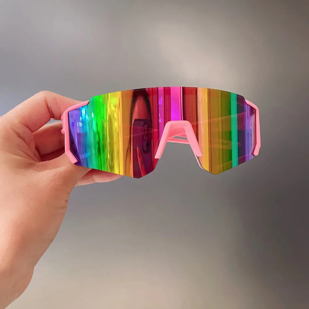 Kids Cycling Sunglasses MTB Fishing Sport Bicycle Glasses UV400 Child Camping Goggles Boys Girls Outdoor Bike Eyewear