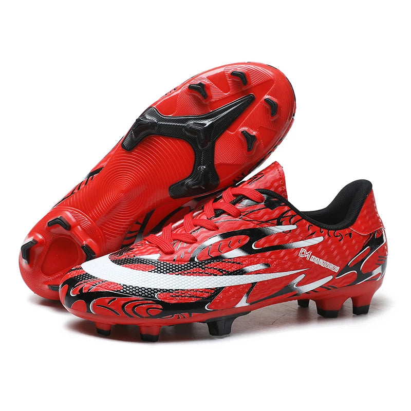 Soccer Shoes for Kids Teenagers Adults TF Soccer Cleats Football Shoes Boys Long Spikes Sneakers FG Zapatos De Futbol