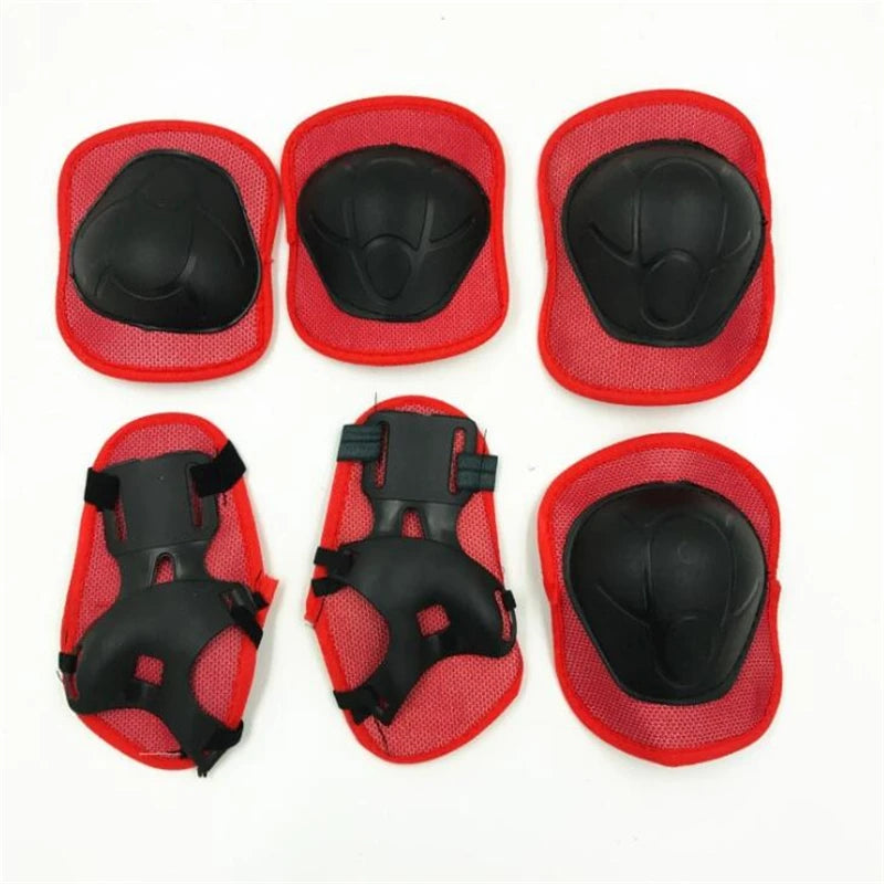 1Set Kids & Adults Sports Protective Gear Set 2 Hand Guards 2 Elbow Pads 2 Knee Pads For Ice Skating Roller Skate
