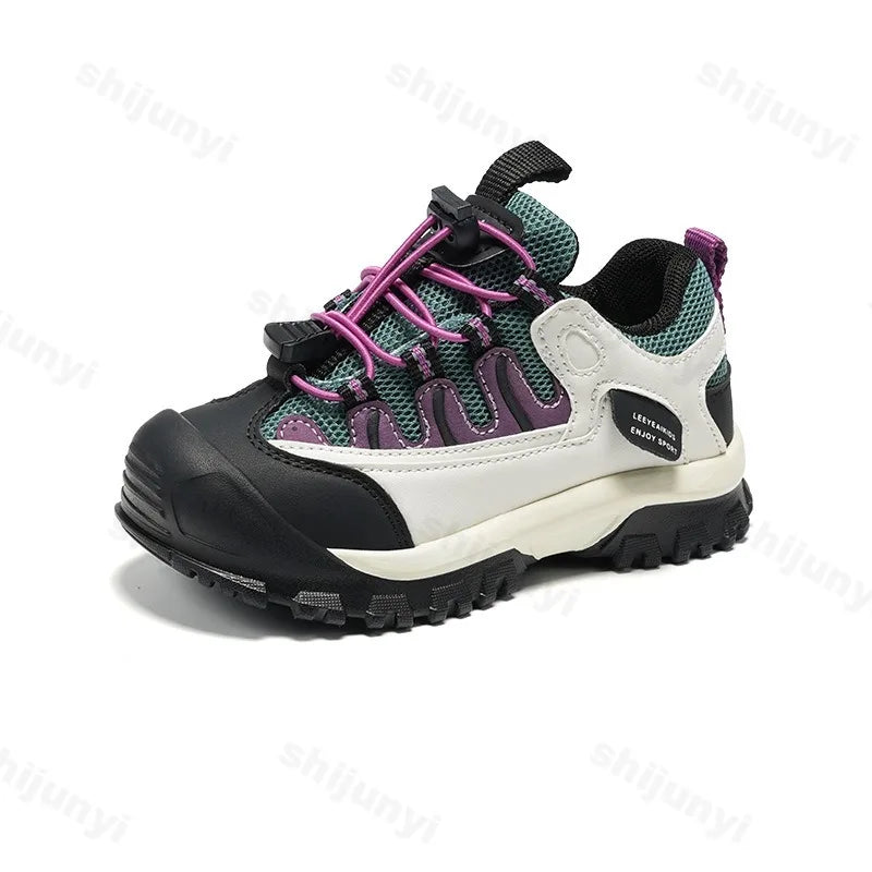 Children Casual Sports Shoes 2025 Autumn Comfortable Anti Slip Outdoor Breathable Boys Running Shoes Fashion Girls Walking Shoes