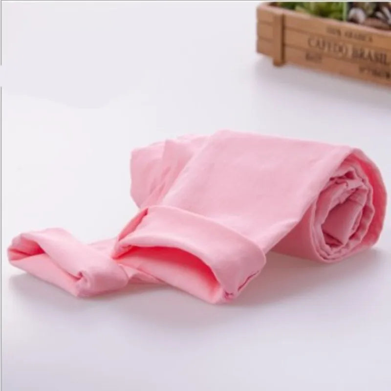2025 Kids Girl Pants Spring Autumn Candy Color Elastic Pencil Trousers Child Solid Leggings For 2-11Y Children Clothing