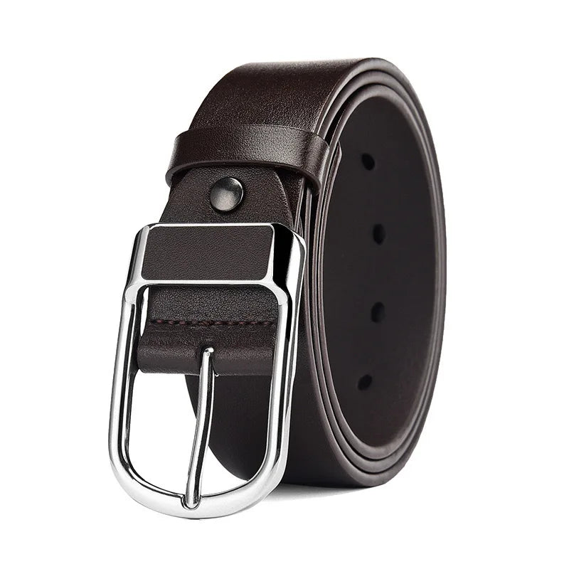 Men's Trendy Casual Belt For Men Coboy Style Belts Pin Buckle Belt Jeans Retro Belt Business Casual Belt
