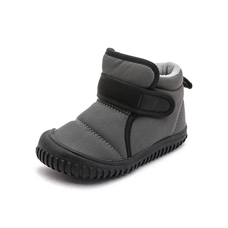 Baby Shoes Outdoor Anti-slip Winter Snow Boots Warm Toddler For Kids Boys Girls Flat Children's Walking Sprot Running Size19-28