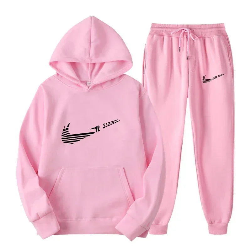 A versatile multi-functional sportswear suitable for both men and women, featuring a hooded sweatshirt, suitable for outdoor tra