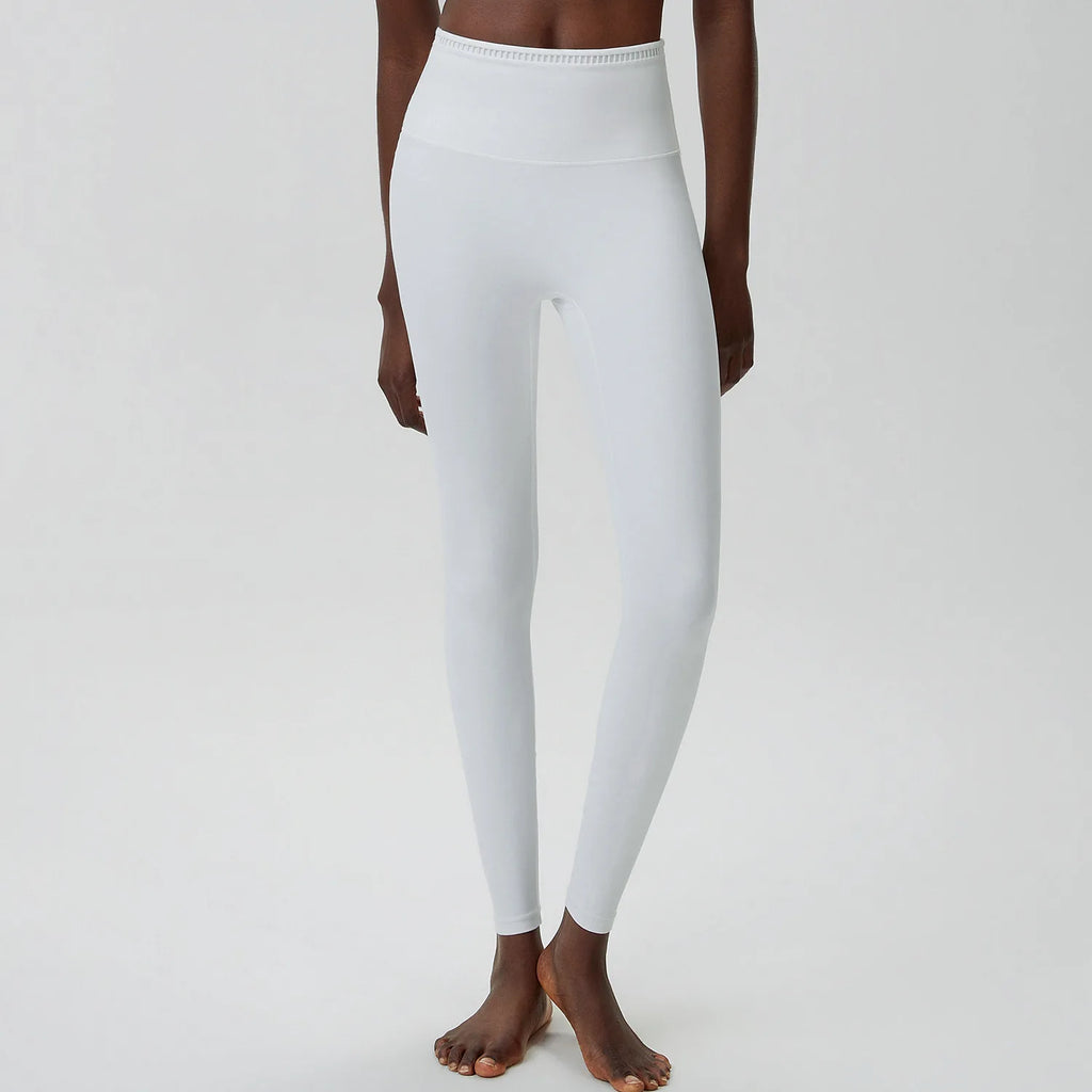 High Waist Sports Leggings Women Soft Stretchy Gym Yoga Pants Breathable Quick Dry Workout Tights Female Running Sportswear