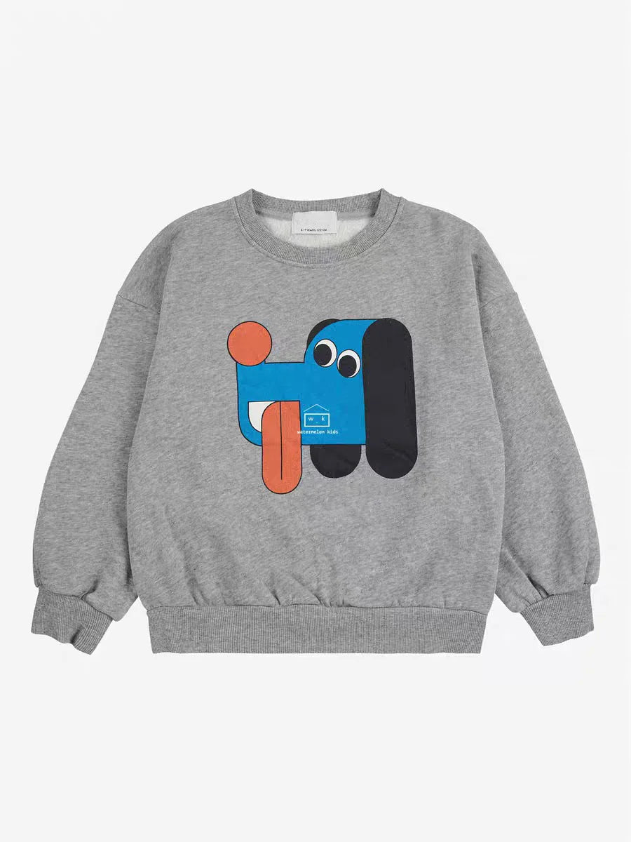 Kids Sweatshirt 2025BC New Autumn Winter Boys Clothes Baby Girls Cartoon Cute Print Sweater Hoodie Children Cotton Outwear Tops