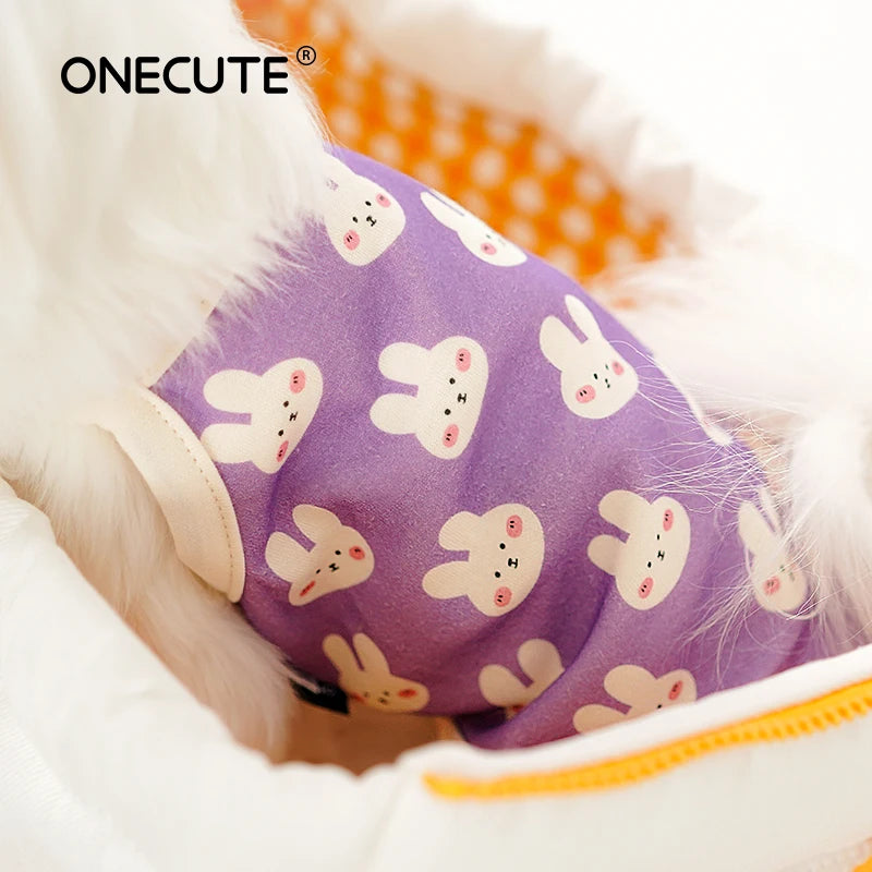 Pet Dog Vest Summer Cool Dog Clothes Cartoon Animals Cute Dog Clothing For Puppy Breathable Vest Yorkshire Chihuahua Costume