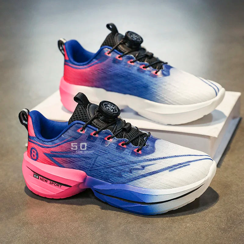Kids Sneakers Fashion Running Shoes for Children New Outdoor Sports Shoes Teenagers Athletics Comfortable Non-Slip Tennis Shoes