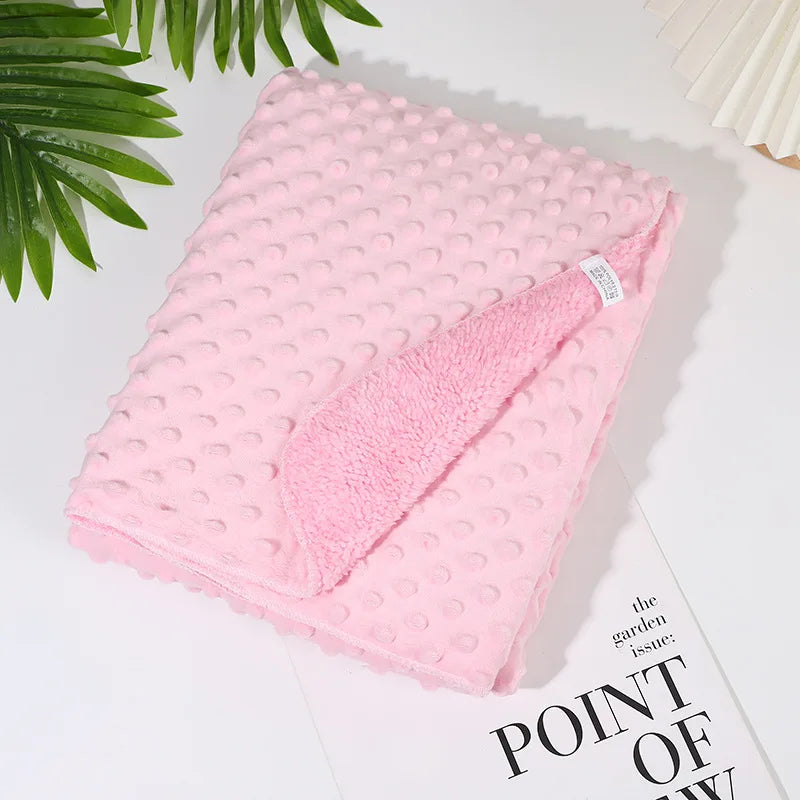 Personalized Pet Sleeping Blanket Embroidered Name Pet Accessories Coral Flannel Baby Dog Supply Fur Baby New Dog Gifts