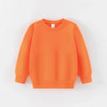 Long Sleeve Sweatshirt Baby Boys Clothes Girls Tops Autumn Spring Sweatshirt Kids Solid Color Hoodies Children
