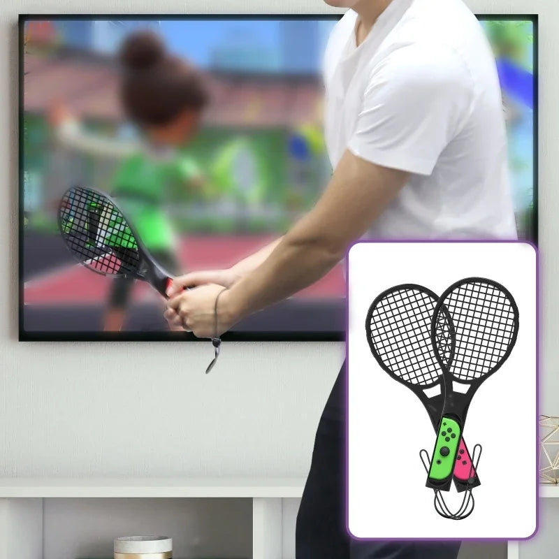 Sports New 12-in-1 Game Somatosensory Sports Accessories Set Tennis Racket Golf Club Sword Leg Wrist Strap Band