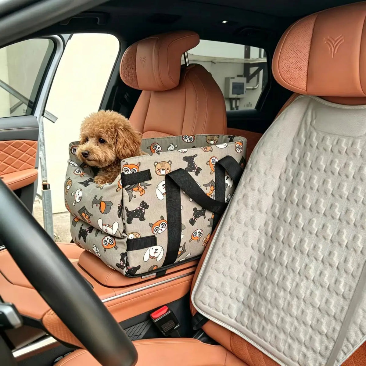Portable Car Pet Carrier Handheld Small Cat Dog Safety Seat Travel Cage with Handle for Cats And Dogs