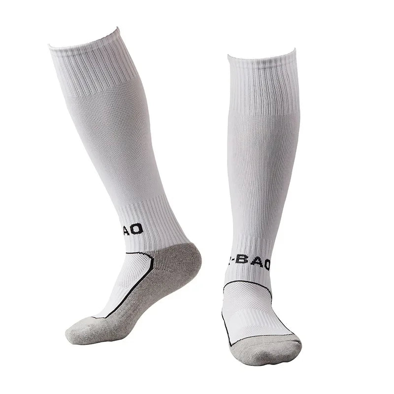 Kids Soccer Socks Boys Girls Knee High Long Sport Compression Football Socks Youth Big Children 3-7 8-13 Years Old