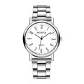 Men's Watch Casual Silver Alloy Band Male Quartz Watches