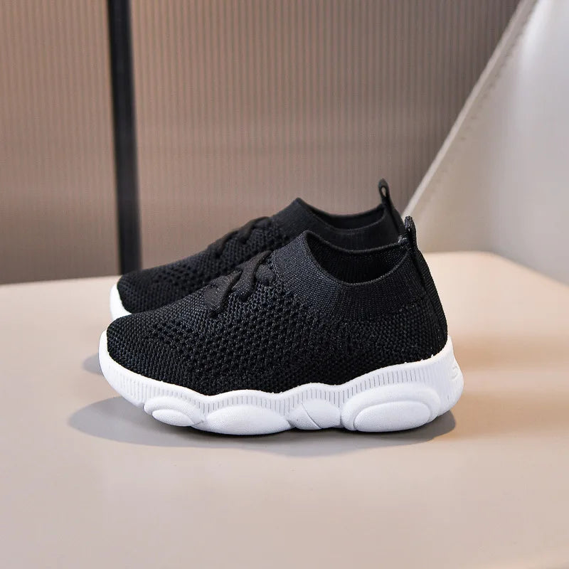 Kids Shoes Anti-slip Soft Rubber Bottom Baby Sneaker Casual Flat Sneakers Shoes Children size Kid Girls Boys Sports Shoes