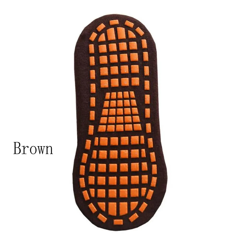 Kids Adults Anti-Slip Socks Parent-Child Trampoline Sock Cotton Socks Elasticity Sports Boys Girls Outside Children Socks