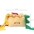 Pet Snuffle Toy with Crinkle Paper Hide Treats Interactive Puzzle Toys Anxiety Relief Pet Toys for Mental Stimulation &Boredom