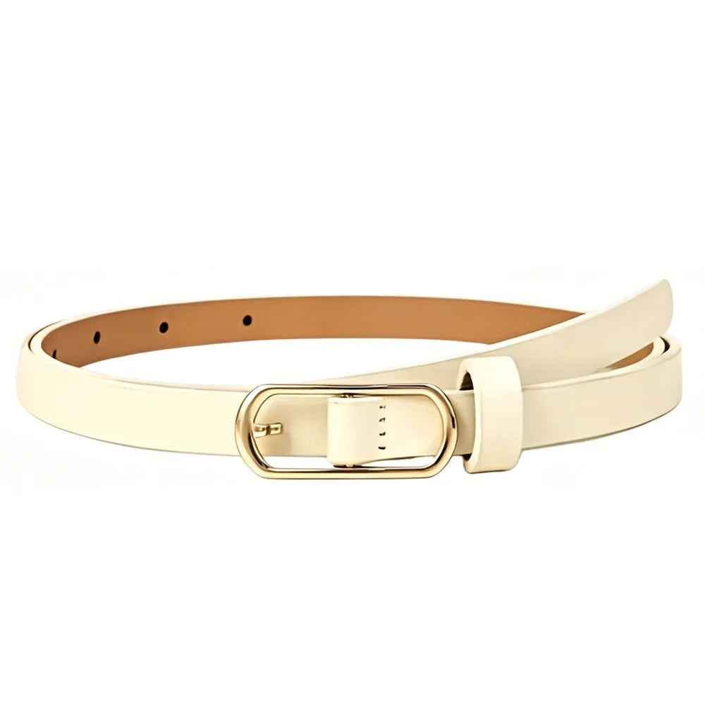 Women's Slim Waist Belt Fashion Versatile Women's Dress Thin Belt Daily Women's Clothing and Accessories Great for Wearing