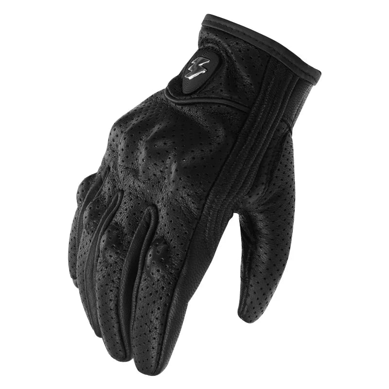 2025 New Motorcycle Gloves Men Women Touchscreen Moto Leather Carbon Cycling Winter Gloves Motorbike Motorcross ATV Motor Gloves