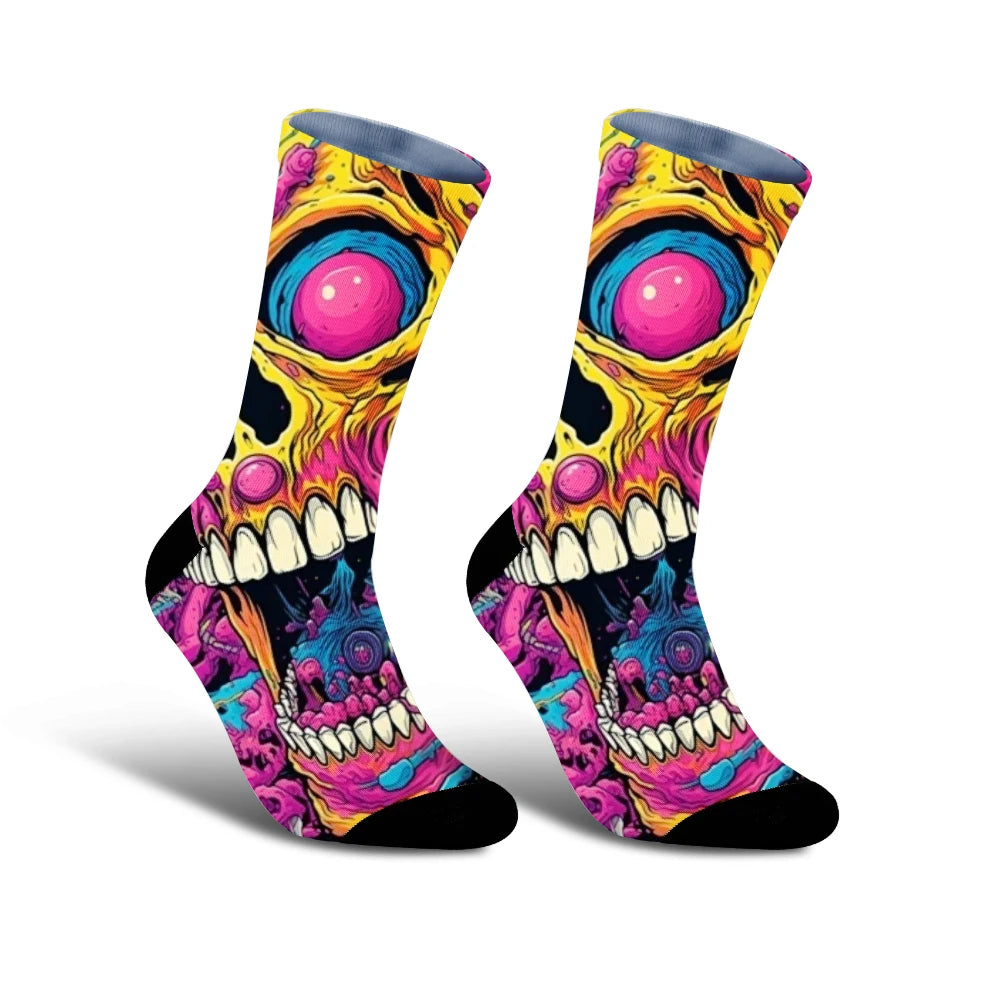 Kid-Friendly Cycling Socks: Colorful and Comfortable, for Young Cyclists. Encourage Kids to Love Cycling!