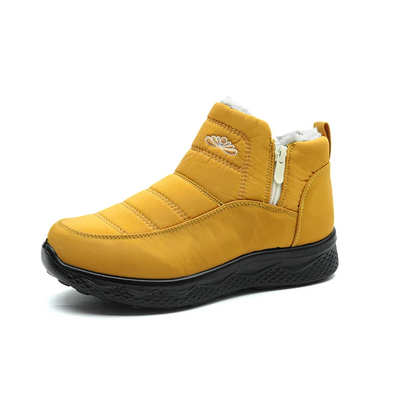 ТуфлиFashion Versatile Women Shoes Winter New Snow Boots Anti Slip Warm Women's Short Boots Comfort Simple Women's Cotton Shoes