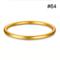 Gold Women Bracelet with Elegant Round Design Minimalist Jewelry for Every Occasion