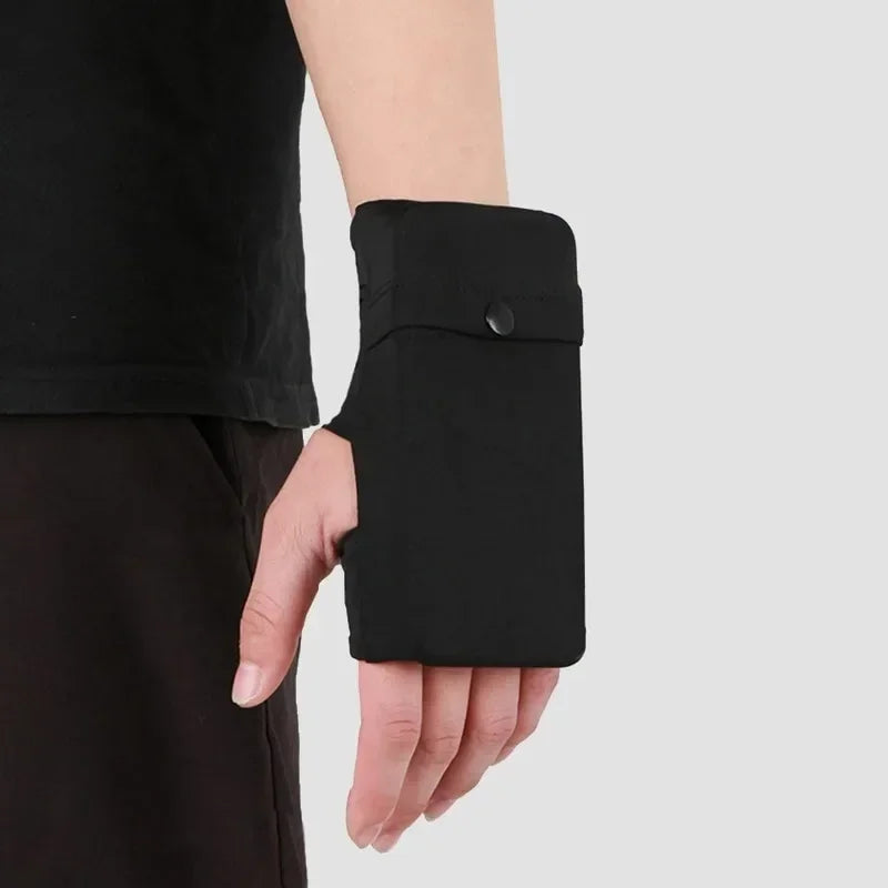 Sports Wrist Bag Multifunctional Running Bags Portable Cycling Pocket Wrist Band Wallet Safe Storage Wallets for Outdoor Hiking