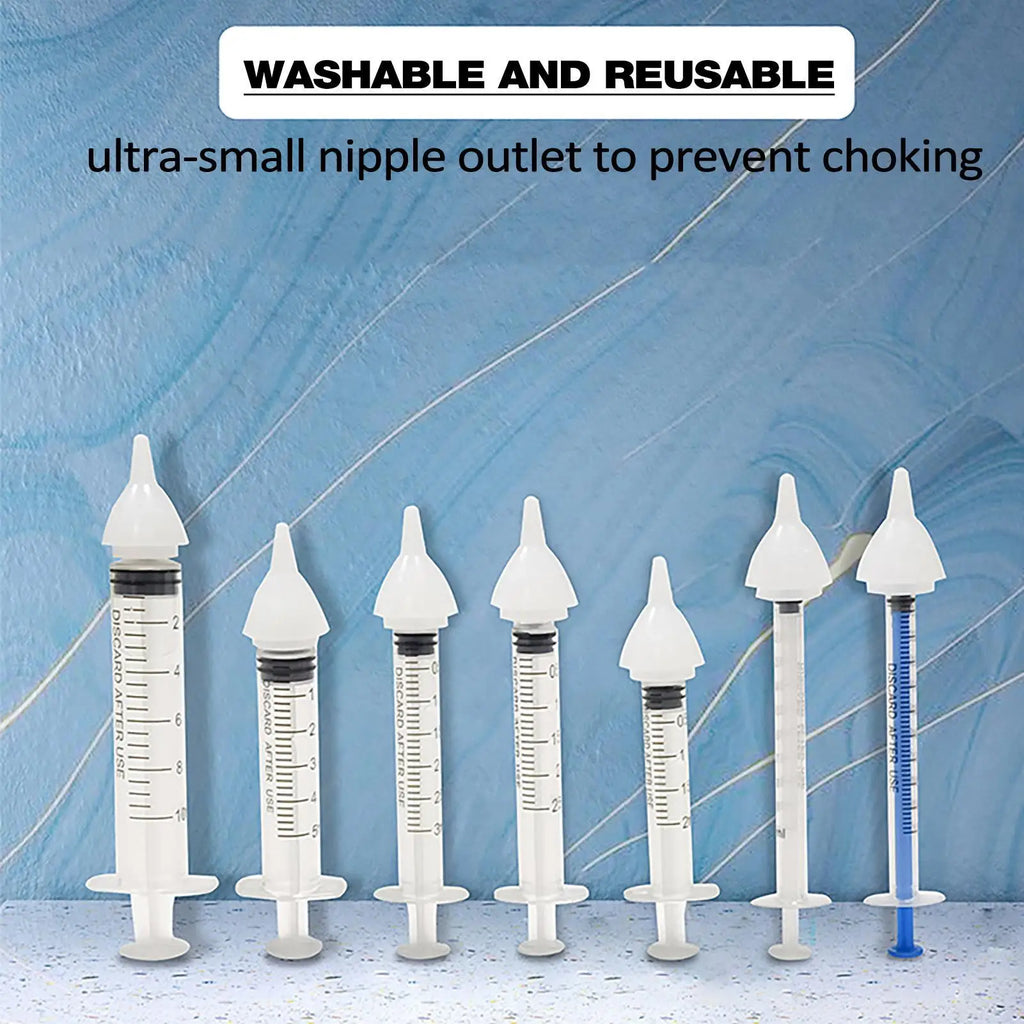 Silicone Pet Feeding Nipple Small Animals Feeding Pacifier Universal Pet Milk Feeder For Kittens Puppies Rabbits
