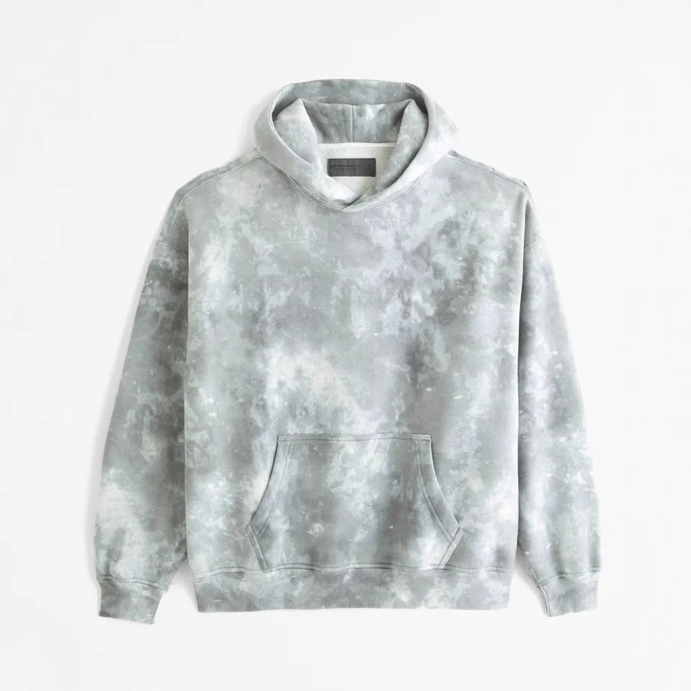 2024 Cross-Border 3D Digital Printing Hoodie Unisex Abstract American Pattern Casual Loose Fit Long Sleeve Polyester Sweatshirt