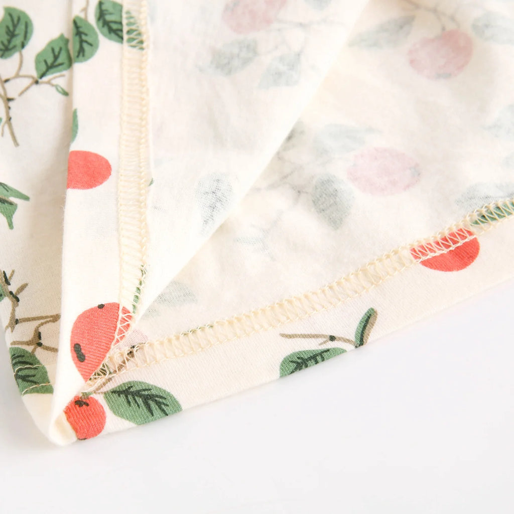 Little Kids Dresses Holiday Summer Baby Girls Cute Dresses Fruits Print Clothes