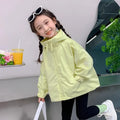 New Girl's Jacket Children Hooded Coats Kids Autumn Fashion Clothes Outerwear Children's Casual 2025 Spring Windbreaker Jackets