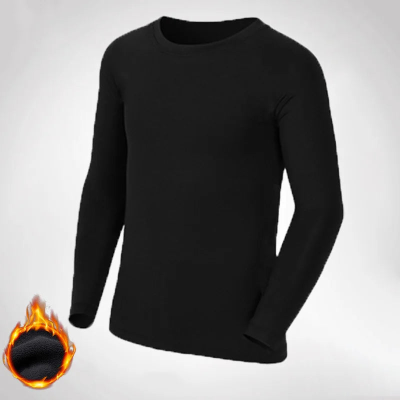 Kids Children Boy Girl Running Long T Shirt Fitness Sport Basketball Football Outdoor Hiking Jogging Thermal Soccer Clothes J25