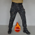 Stretch Waterproof Pants Men Casual Winter Thick Warm Fleece Shark Skin Trousers Male Windbreaker Sweatpants Mens Tactical Pants